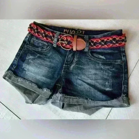 Rue21 Denim Shorts - Size 0 - Picture 1 of 4